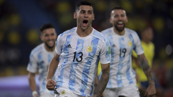 El seleccionado argentino volvió al predio de AFA tras el debut en la Copa América